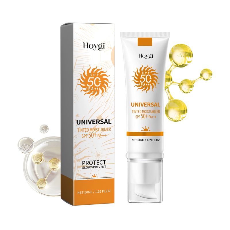Hoygi All In One Foundation Make-up Udendørs UV Isolering Brightening Skin Moisturizing Protection Cream_voghion.com