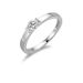 Sier 30 Point Moissanite Simple And Fashionable Dia Ring For Women_voghion.com