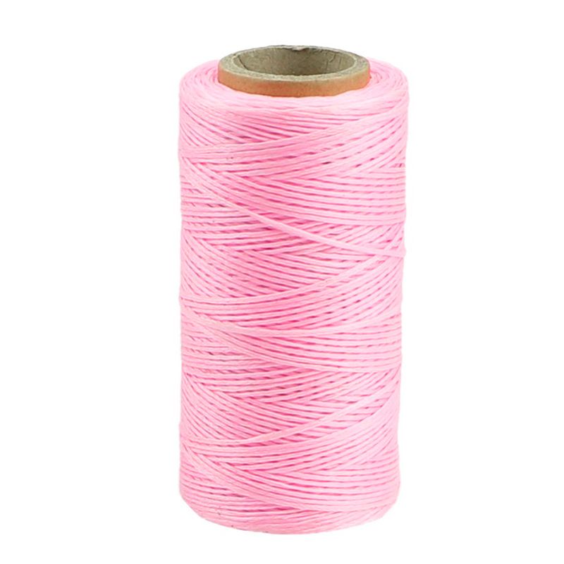 260m/284yard 0.8mm Thickness Waxed Thread 150D For Leather Waxed Cord For Diy Handicraft Tool Hand Stitching Thread Flat Waxed_voghion.com