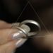 2025 New Matte Frosted Adjustable Ring For Women Simple Design High-Grade Diamond Couple Rings_voghion.com