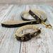 New Large Pai Necklace Leather Plaid Cat French Bulldog Dog Collar Pet Supplies_voghion.com