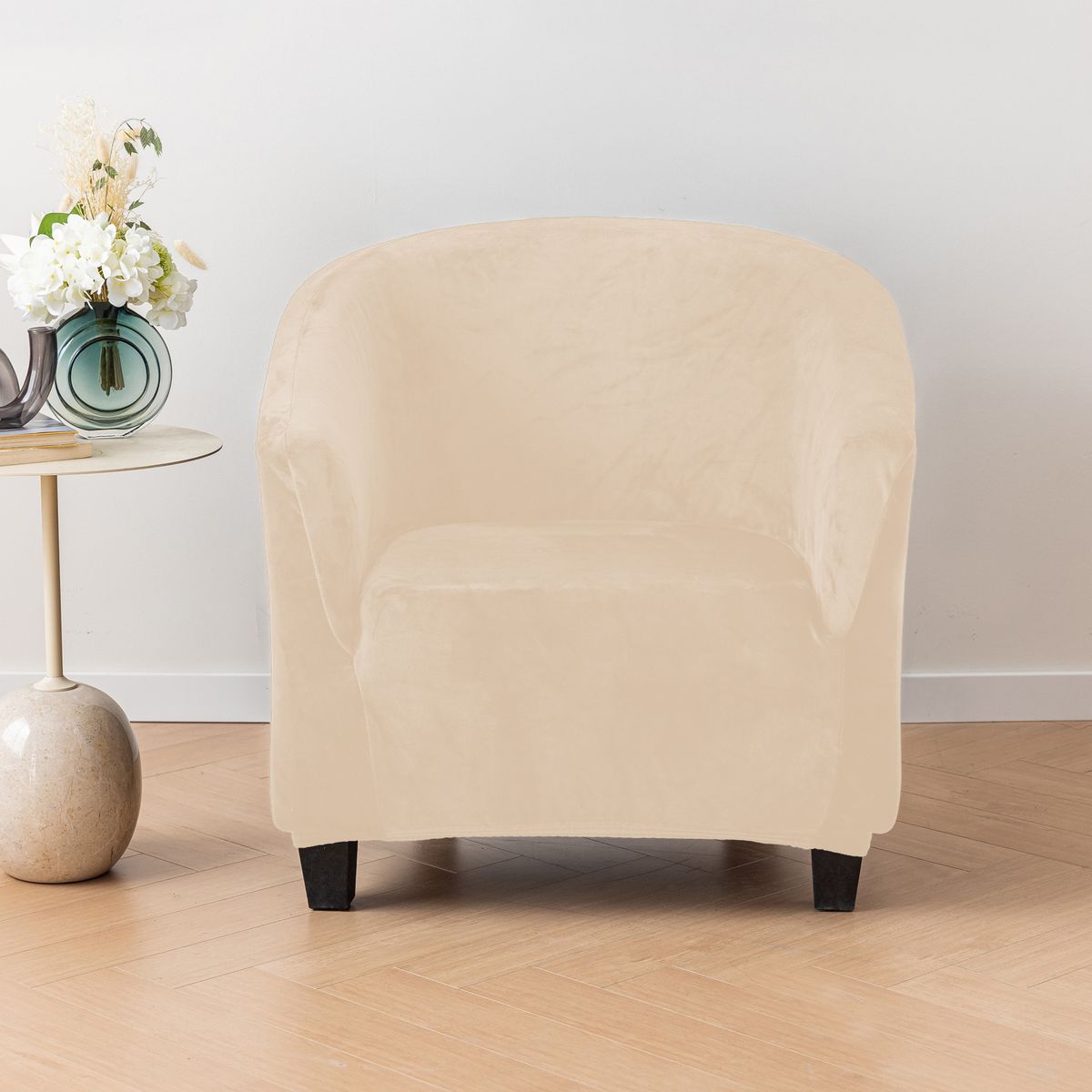 Copridivano in poliestere per divani singoli – Morbidezza simile alla pelliccia di volpe, vestibilità universale (6 colori eleganti, tessuto premium 210 g/m²)_voghion.com