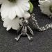 Sterling VENUS Sier Sweet And Cute Cartoon Rabbit Necklace Female Retro Mechanical Rabbit Clavicle Neckla_voghion.com