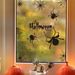 Adesivos de decoração de aranha Adesivos de parede para festa de vidro de janela_voghion.com
