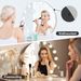 Round 60cm Hollywood Vanity Mirror 12 LED Bulbs Touch Make Up Mirror With USB_voghion.com