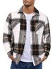 Suitable For All Seasons 2025 Color Block Long Sleeve Button-Up Men's Versatile Casual Shirt_voghion.com