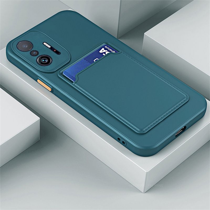 Étui portefeuille porte-cartes pour Xiaomi Mi 10T 11T Pro Mi 11 Lite 10S Redmi Note 11 10 5G 9 Poco M3 X3 K40 dos en Silicone souple_voghion.com