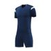 Conjunto de futebol adulto infantil respirável e absorvente de suor para treinamento esportivo, camisa de equipe de competição para estudantes, tamanho da impressão_voghion.com