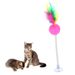 Guangying Pet Kediler Yavru Vantuz Tüy Bahar Topu Teaser Tumbler Interaktif Oyuncak_voghion.com