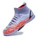 Scarpe da calcio alte TF per ragazzi e ragazze, tacchetti per allenamento e campi in erba, scarpe da calcio per ragazzi_voghion.com