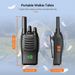 Retevis H777H Walkie Talkie Hidden Display Two-way 1/2 PCS Walkie-talkie PMR/FRS Communication Radio Portable For_voghion.com