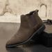 Men's Summer Breathable Pointed Short Boots High-top Leather Shoes Medium-top Martin Boots_voghion.com