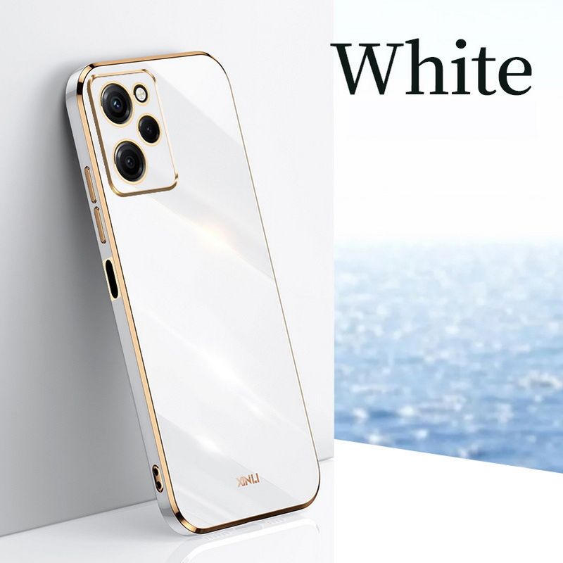 Finger Ring Holder Case For POCO F5 Pro X5 M5 X4 GT F4 POCO X4 Pro M4 Pro X3 GT F3 X3 NFC M3 Soft Silicone Plating edge Cover_voghion.com