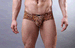 LuvBox Herren-Boxershorts mit Leopardenmuster, niedrigem Bund, Vier-Ecken-Design, U-förmiger Formgebung, sexy Passform, Originalware von Nei Yi_voghion.com
