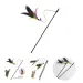 MOONBIFFY Interactive Fishing Rod For Cats With Feathers By PawParty Store_voghion.com