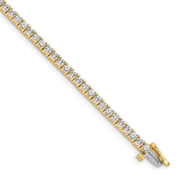 14k Tennis Bracelet Mounting_voghion.com