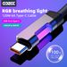 Cavo di ricarica USB di tipo C a ricarica rapida da 120 W e 6 A con luce ambientale RGB_voghion.com