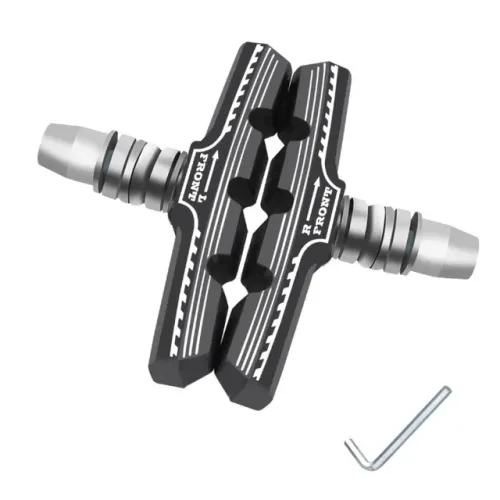 2/4/8 stuks Mountainbike V-remblokken Duurzaam universeel systeem Roestvrijstalen rubberen remblokken Fiets_voghion.com