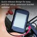 GPS Road Odometer Waterproof Wireless Speedometer Mountain Bike Cycling USB Charging Code Meter_voghion.com