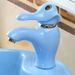 Kids' Automatic Sensor Faucet With Cartoon Elephant Design – Colorful Ceramic Basin For Kindergarten & Home (Cold/Hot Water, Touch-Free Operation)_voghion.com