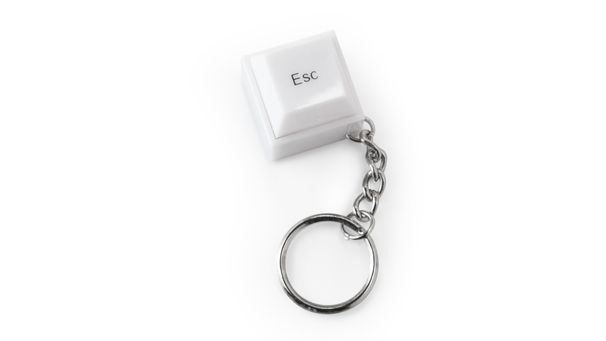 ESC Keyboard with Stainless Keychain & Budget Friendly for Excellence Experience_voghion.com