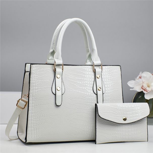 Conjunto de bolsos para mujer Bolso bandolera de un solo hombro para mujer Conjunto de dos piezas Superior Sense para mujer_voghion.com