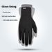 Vinterskihansker med innvendig fôr Utendørssykkelhansker for menn og kvinner Berøringsskjerm anti-skli og anti kulde og plysj isolasjon for varme_voghion.com