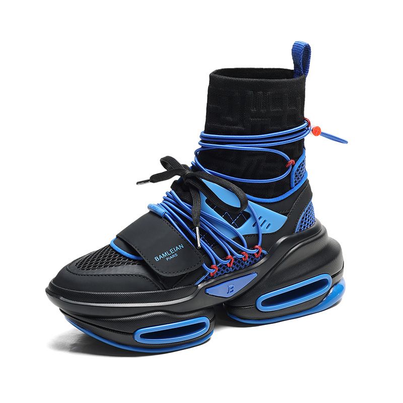 Nuovi calzini casual per astronavi spaziali, tutti abbinabili alla moda e al comfort, scarpe da papà con serbatoio alto e suola spessa_voghion.com