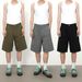 Men's Clothing Workwear Denim Shorts Summer Functional Style Casual Loose Shorts Mid Length Pants_voghion.com