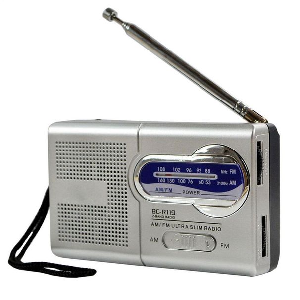 Radio portatile AM FM a batteria 119, ricezione migliore, durata più lunga, per emergenza, corsa, camminata, casa_voghion.com
