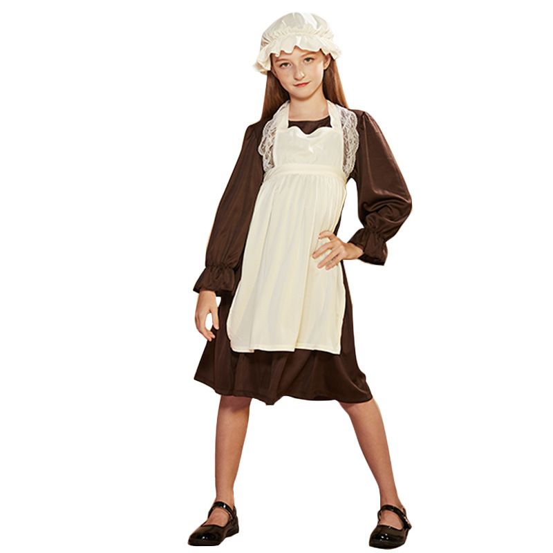 Character costume World national costume maid costume Halloween children costume_voghion.com