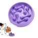 Slow Feeder Pet Anti-Choke Anti-Tip Cat Food Small Medium Large Dog Bowl_voghion.com