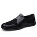 Scarpe casual da uomo con suola morbida e rete Scarpe per anziani Scarpe casual da uomo con lacci e testa tonda_voghion.com