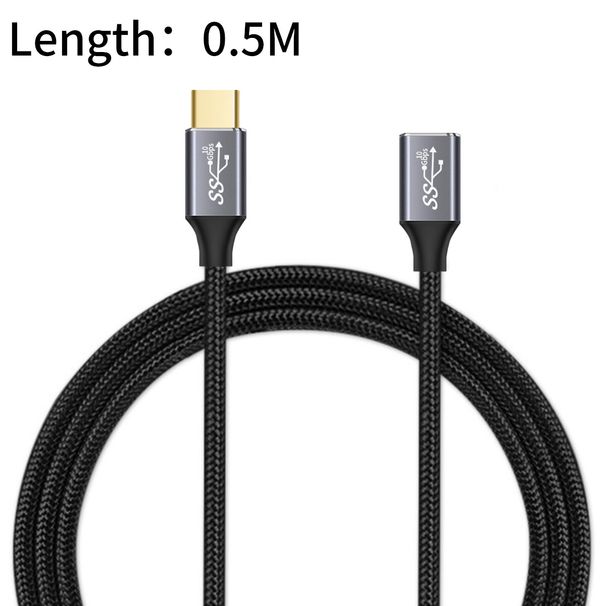 10Gbps Data Line Extension Cable USB 3.1 Gen 2 Type C Cable Fast Charging_voghion.com