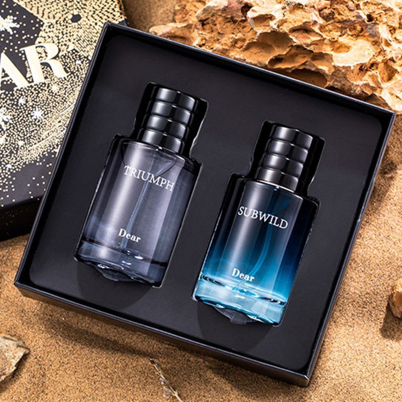 [Pudełko upominkowe dla par Starry Sky]Wysokiej jakości perfumy męskie i żeńskie, trwały zapach, świeży zapach, prezent dla studentów na pustyni_voghion.com