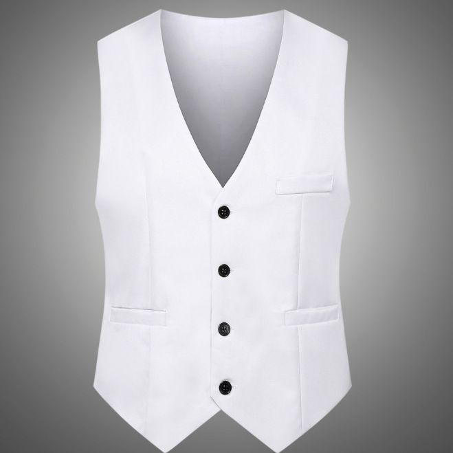 Man's New Running Volume Slim Solid Color Casual Vest _voghion.com