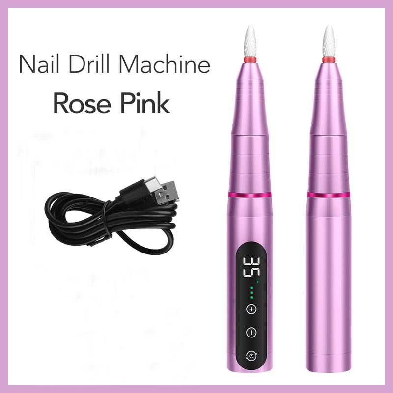 Cordless Professional Nail Drill Machine 36000RPM Portable Electric File for Acrylic Gel Nails_voghion.com