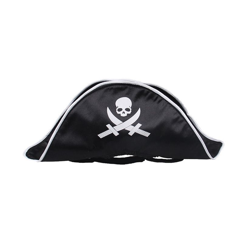 Haustierbedarf Halloween Party Performance Kostüm Frühling und Herbst 3D Perücke Piratenkatze Hut_voghion.com