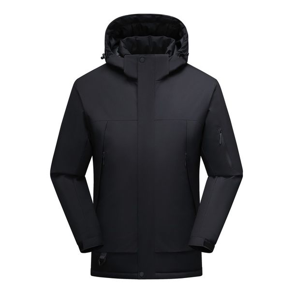 Winter Jacket Men, Thickened Coat, Youth Windproof Waterproof Outdoor Jacket, Warm Cotton Clothing For Men_voghion.com