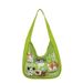 2024 New Spring Outing Dog Shoulder Versatile Large Capacity Canvas Student Commuter Tote Women's Outgoing Bag_voghion.com