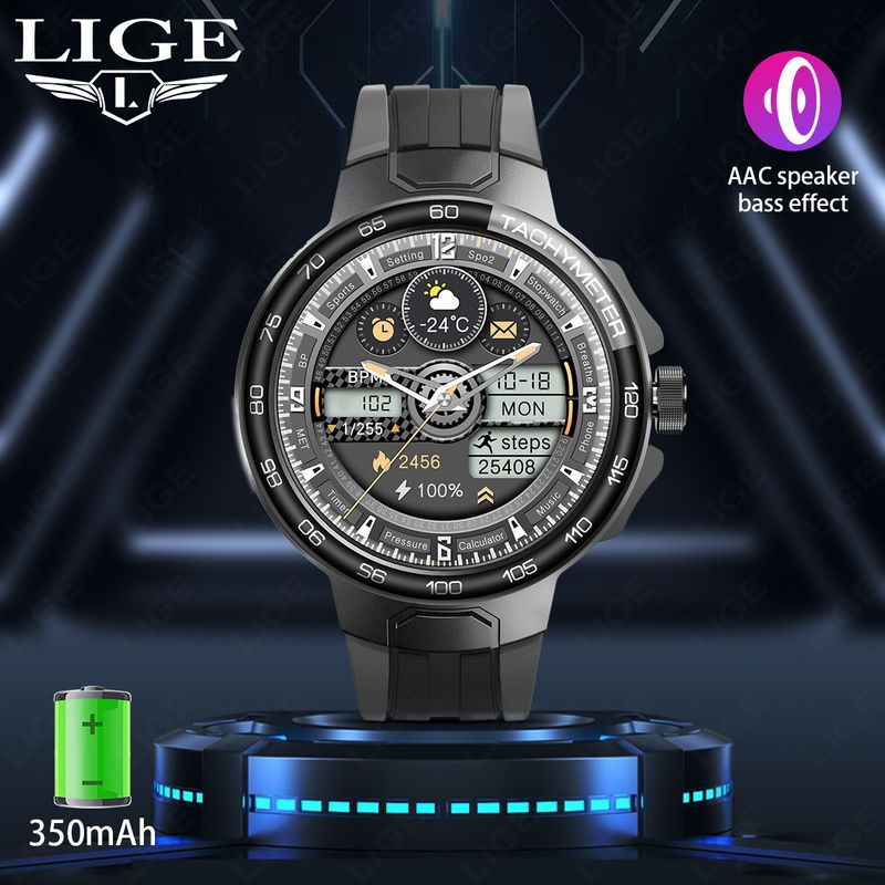 Dedicated Smart Watch Bluetooth Call With Encoder NFC Waterproof Pedometer Remote Control Camera Bracelet_voghion.com