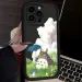 Shockproof Phone Case For IPhone 16 ProMax 15 14 13 12 11 Pro Max XS X XR 8 7 Plus SE 2020 Liquid Silicone Cute T-TotoroS Cover_voghion.com
