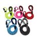 Anti-Strangle Nylon Rope P Chain Two-Color Dog Leash Foam Comfort Handle For Medium And Large Dogs_voghion.com
