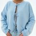 Oversized Knit Cardigan With Belt - Soft & Stylish Open-Front Sweater For Women (Half Open Collar, Long Sleeve, Wrap Design, Multiple Colors)_voghion.com