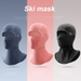Zimowa, ciepła osłona głowy i szyi na rower, pyłoszczelna, wiatroszczelna, chroniąca twarz przed zimnem z pluszową maską narciarską dla chłopców i dziewcząt_voghion.com
