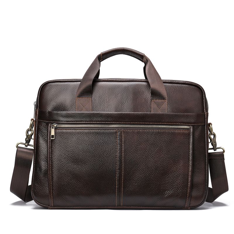 Marant Top Layer Rindsleder Business Tasche Herren Handtasche Aktentasche Einfache Crossbody Schultertasche Trend_voghion.com