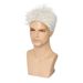 Hair Extensions Wigs Men's White Wigs High Temperature Silk Chemical Fiber Short Head Cover Fashion Wigs_voghion.com