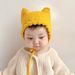 Cappelli per bambini Berretto alogeno per bambini Simpatiche orecchie da gatto Caldo berretto in lana per l'inverno dei bambini_voghion.com
