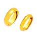 Vietnamese Couple With Open Smooth Face Men's And Gold Plated Ring For Women_voghion.com