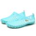 Summer Drifting Women's Fashion Low Top Sandals, Two Tone Hole Shoes, Breathable Seaside Wading Leisure Beach Shoes_voghion.com